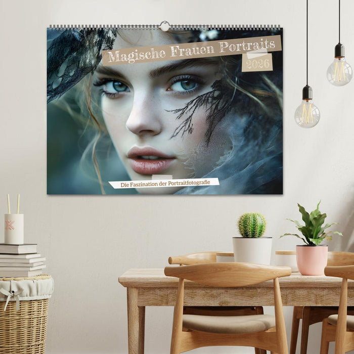 Magische Frauen Portraits (CALVENDO Wandkalender 2026)