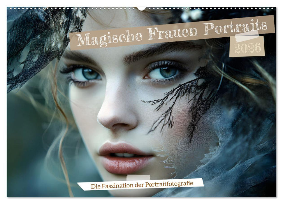 Magische Frauen Portraits (CALVENDO Wandkalender 2026)