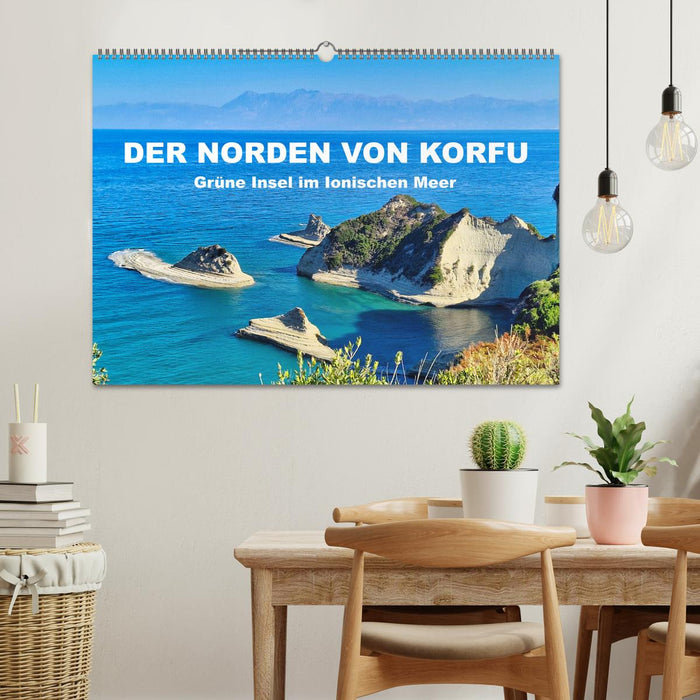 Der Norden von Korfu (CALVENDO Wandkalender 2026)