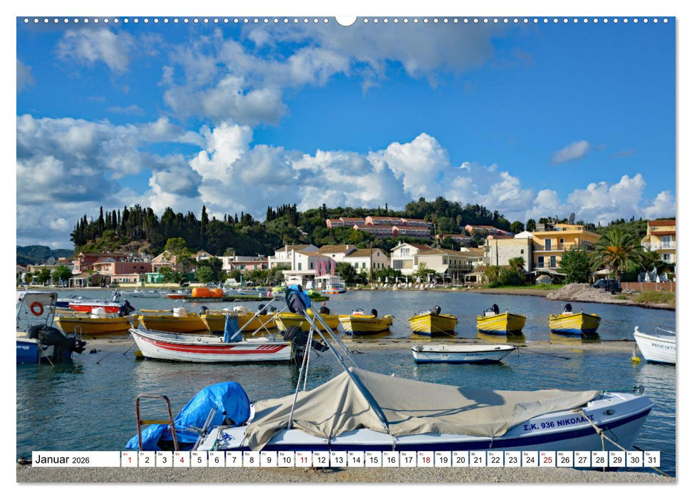 Der Norden von Korfu (CALVENDO Wandkalender 2026)