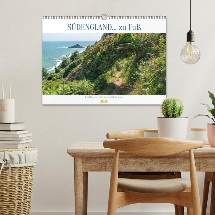 Südengland... zu Fuß (CALVENDO Wandkalender 2026)