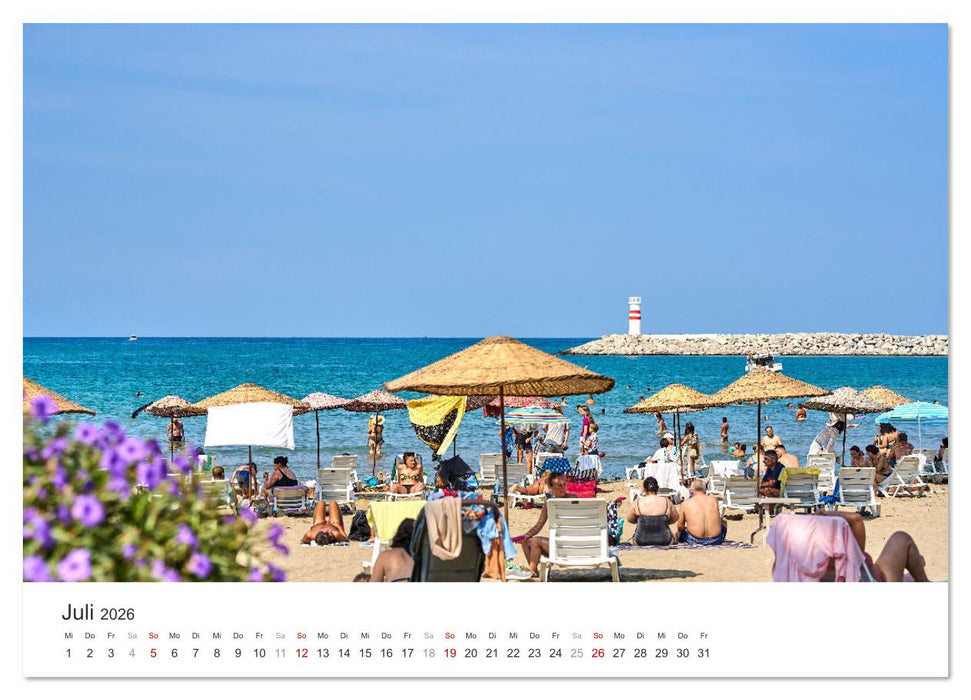 Urlaub in Kusadasi - Sonne, Strand und Kultur in der Türkei (CALVENDO Premium Wandkalender 2026)