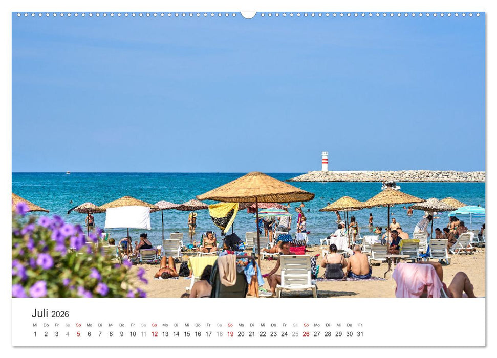 Urlaub in Kusadasi - Sonne, Strand und Kultur in der Türkei (CALVENDO Premium Wandkalender 2026)