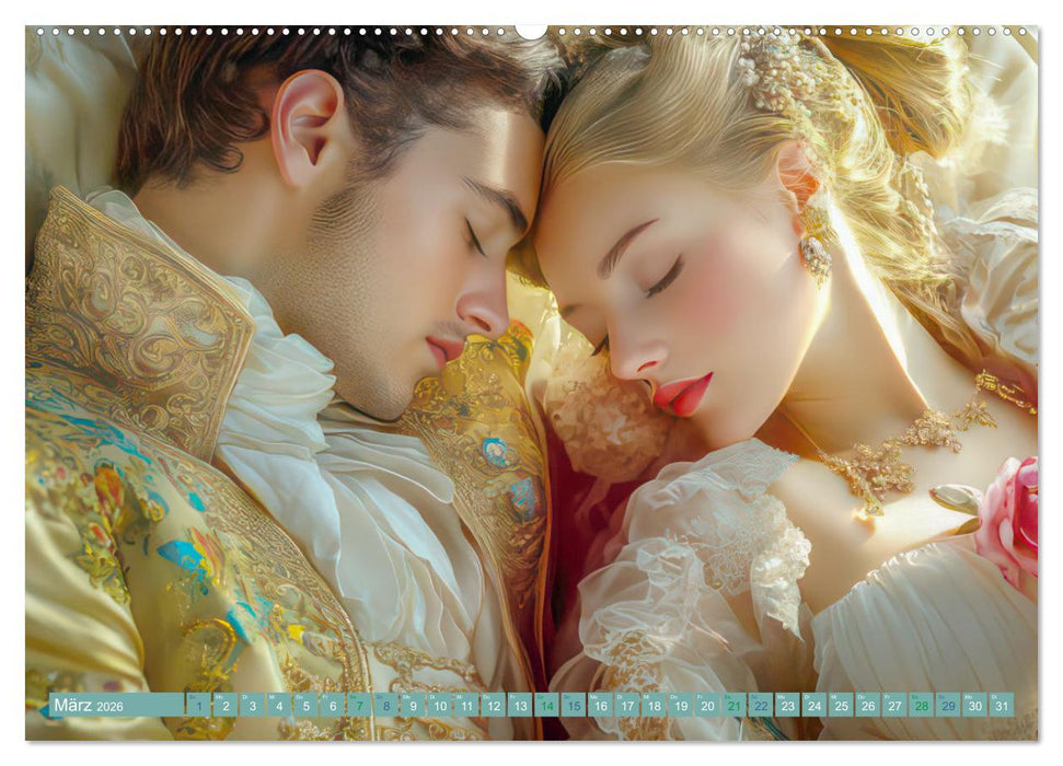 Zarte anmutige Romanzen (CALVENDO Wandkalender 2026)