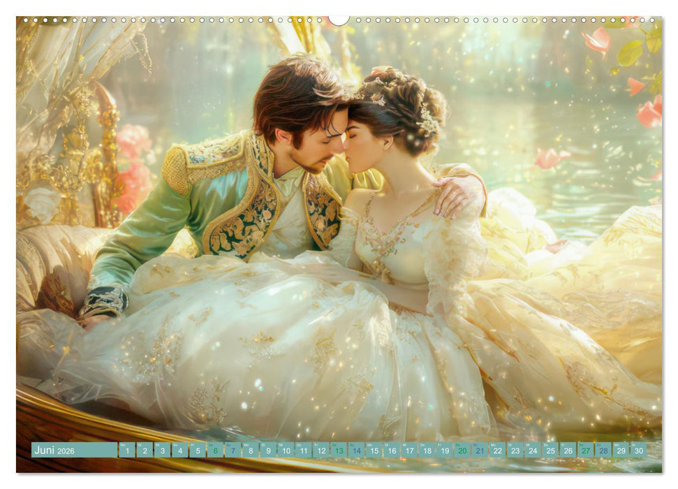 Zarte anmutige Romanzen (CALVENDO Wandkalender 2026)