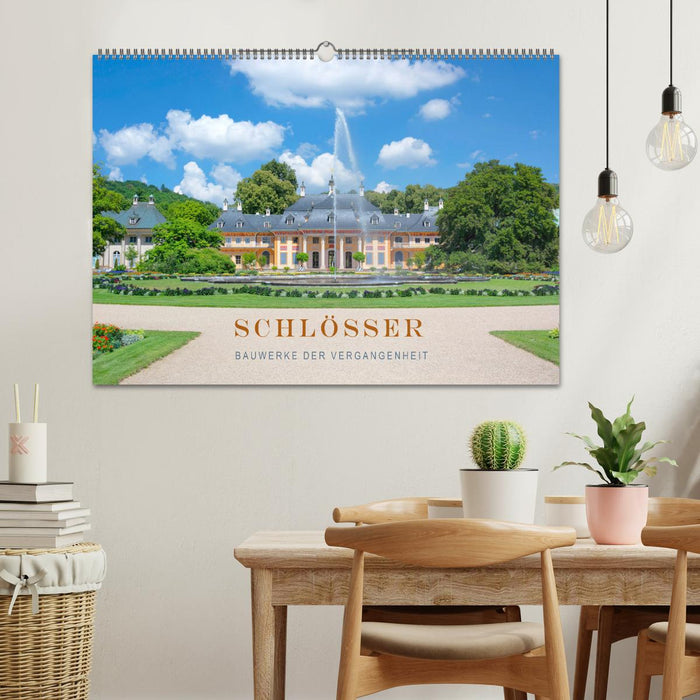 Schlösser - Bauwerke der Vergangenheit (CALVENDO Wandkalender 2026)