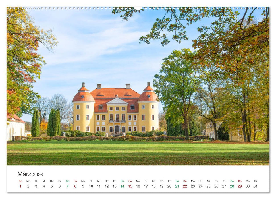 Schlösser - Bauwerke der Vergangenheit (CALVENDO Wandkalender 2026)