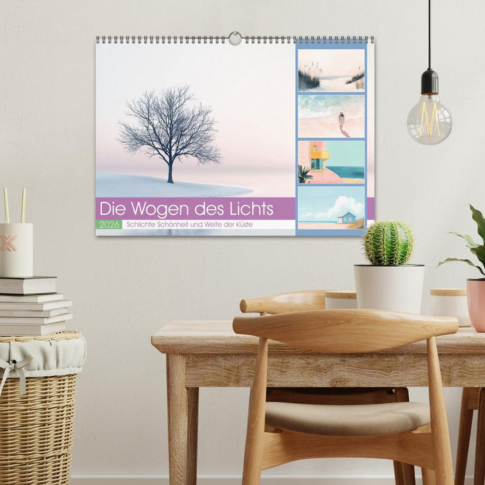 Die Wogen des Lichts (CALVENDO Wandkalender 2026)