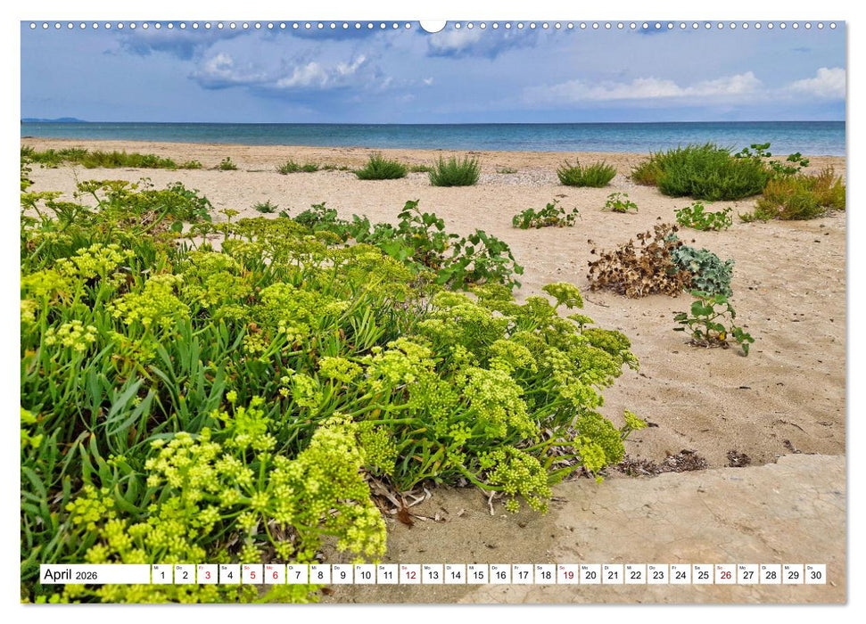 Der Norden von Korfu (CALVENDO Premium Wandkalender 2026)