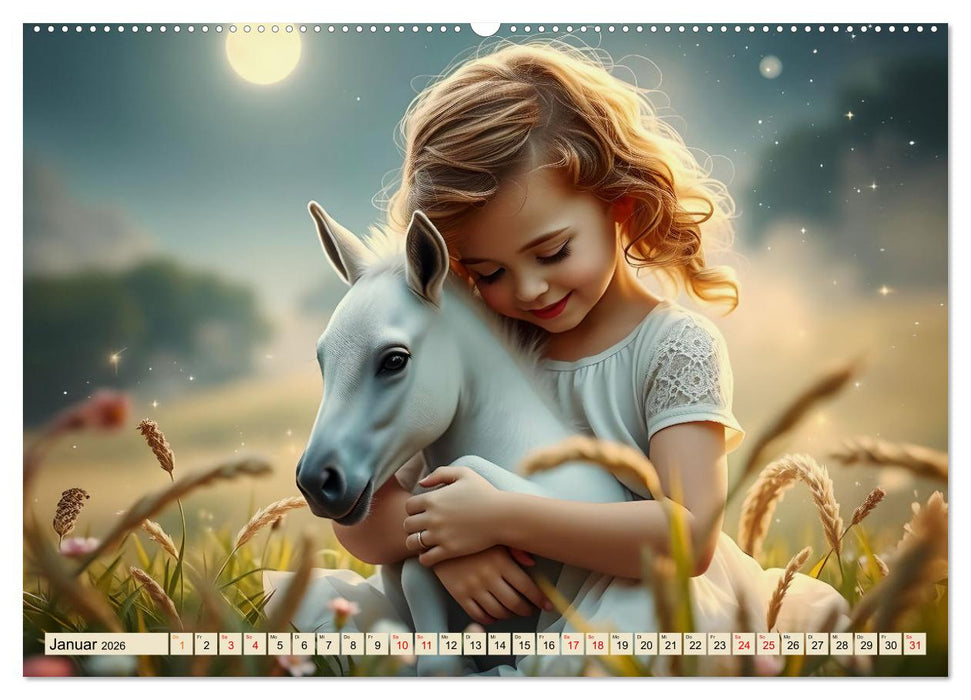 Freundschaften ohne Worte (CALVENDO Wandkalender 2026)