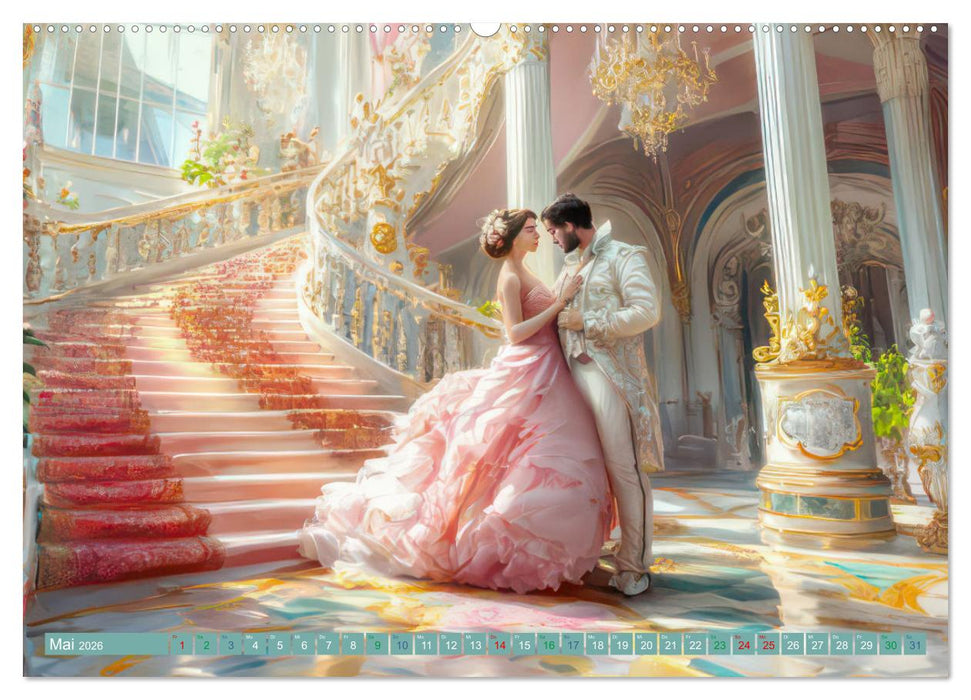 Zarte anmutige Romanzen (CALVENDO Premium Wandkalender 2026)