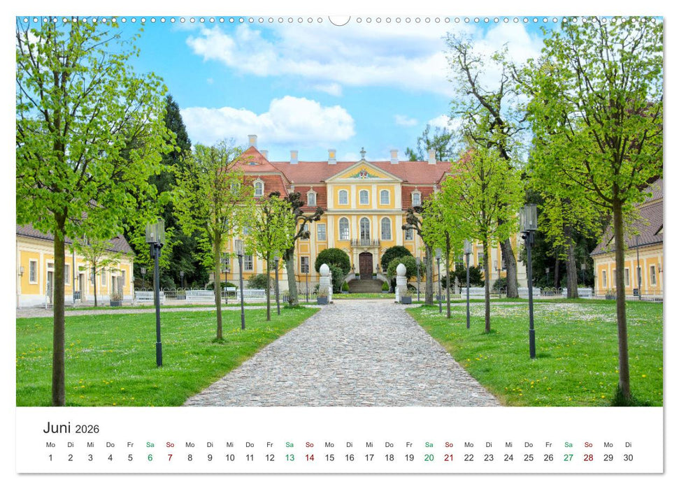 Schlösser - Bauwerke der Vergangenheit (CALVENDO Premium Wandkalender 2026)