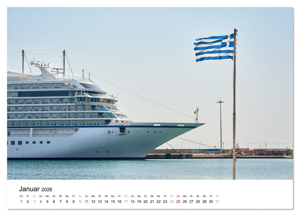 KATAKOLON - Griechenlands schönste Hafenstadt (CALVENDO Premium Wandkalender 2026)