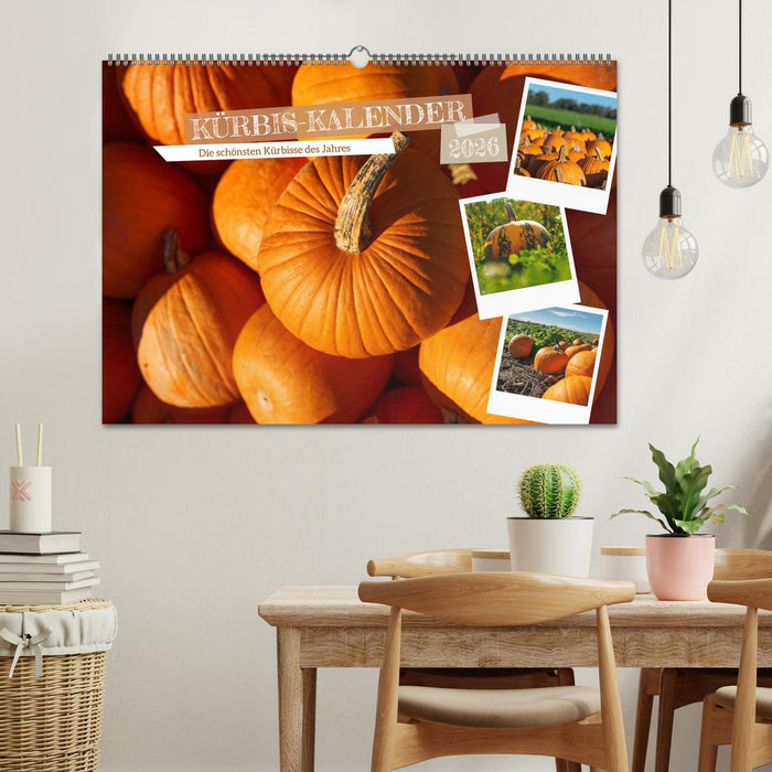 KÜRBIS KALENDER - Die schönsten Kürbisse des Jahres (CALVENDO Wandkalender 2026)