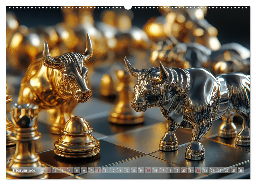 Börsenkalender – der Kalender für Aktien, Trader und Börsenprofis. (CALVENDO Wandkalender 2026)