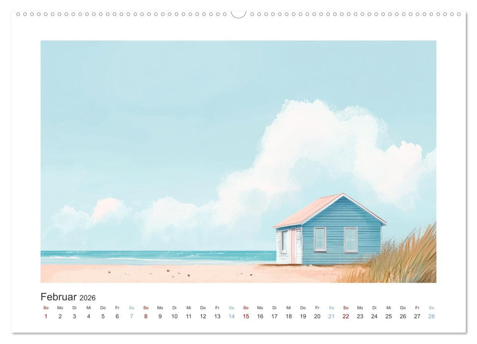 Die Wogen des Lichts (CALVENDO Premium Wandkalender 2026)