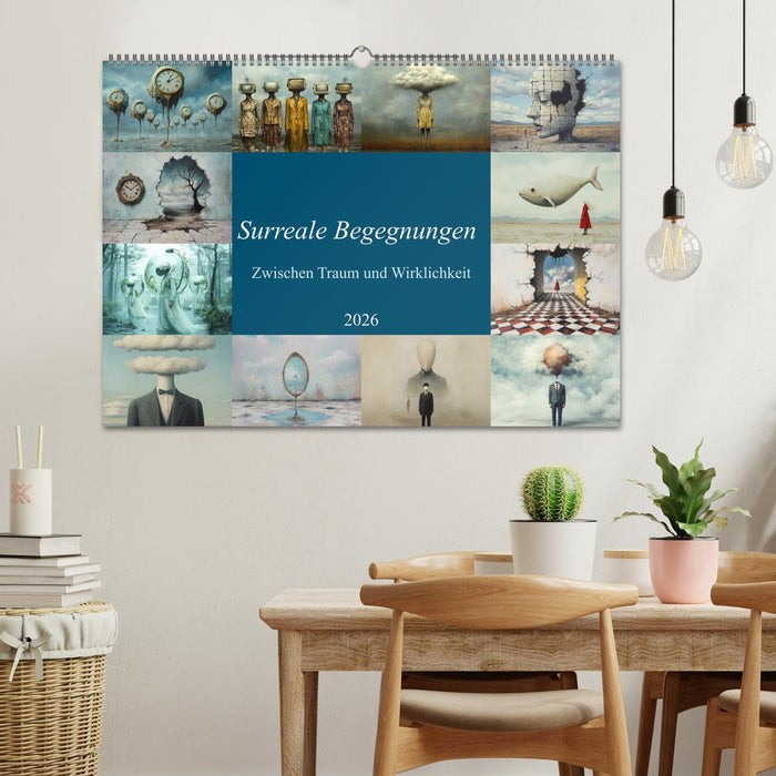 Surreale Begegnungen – Zwischen Traum und Wirklichkeit (CALVENDO Wandkalender 2026)