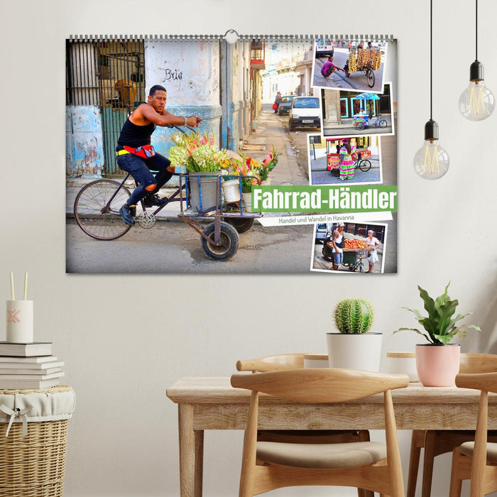 Fahrrad-Händler - Handel und Wandel in Havanna (CALVENDO Wandkalender 2026)