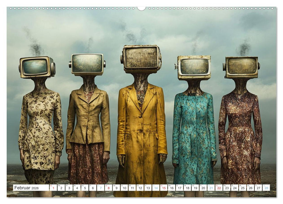 Surreale Begegnungen – Zwischen Traum und Wirklichkeit (CALVENDO Premium Wandkalender 2026)