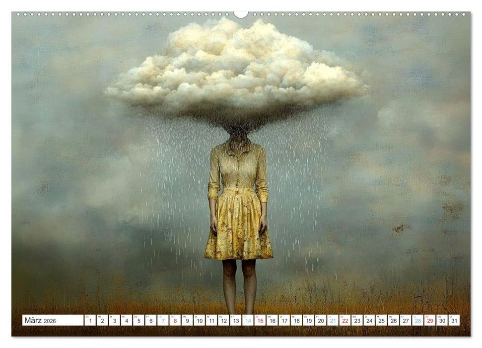 Surreale Begegnungen – Zwischen Traum und Wirklichkeit (CALVENDO Premium Wandkalender 2026)