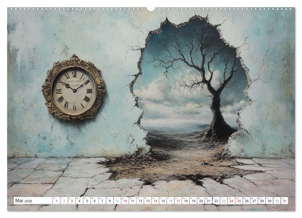 Surreale Begegnungen – Zwischen Traum und Wirklichkeit (CALVENDO Premium Wandkalender 2026)