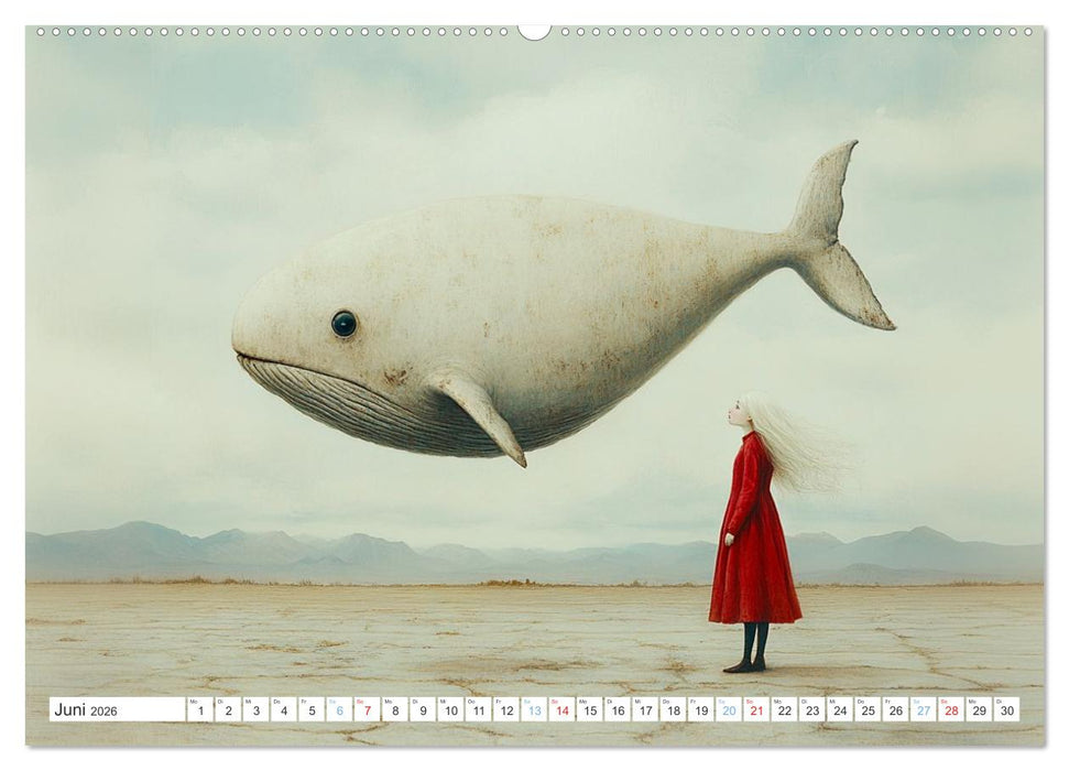 Surreale Begegnungen – Zwischen Traum und Wirklichkeit (CALVENDO Premium Wandkalender 2026)