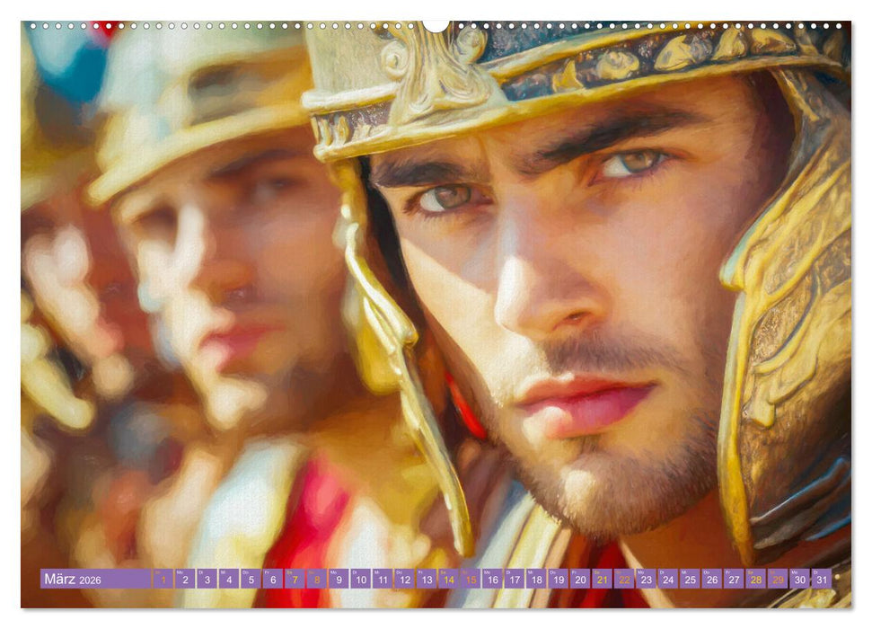 Die Römer - Kämpfe und Alltag (CALVENDO Wandkalender 2026)