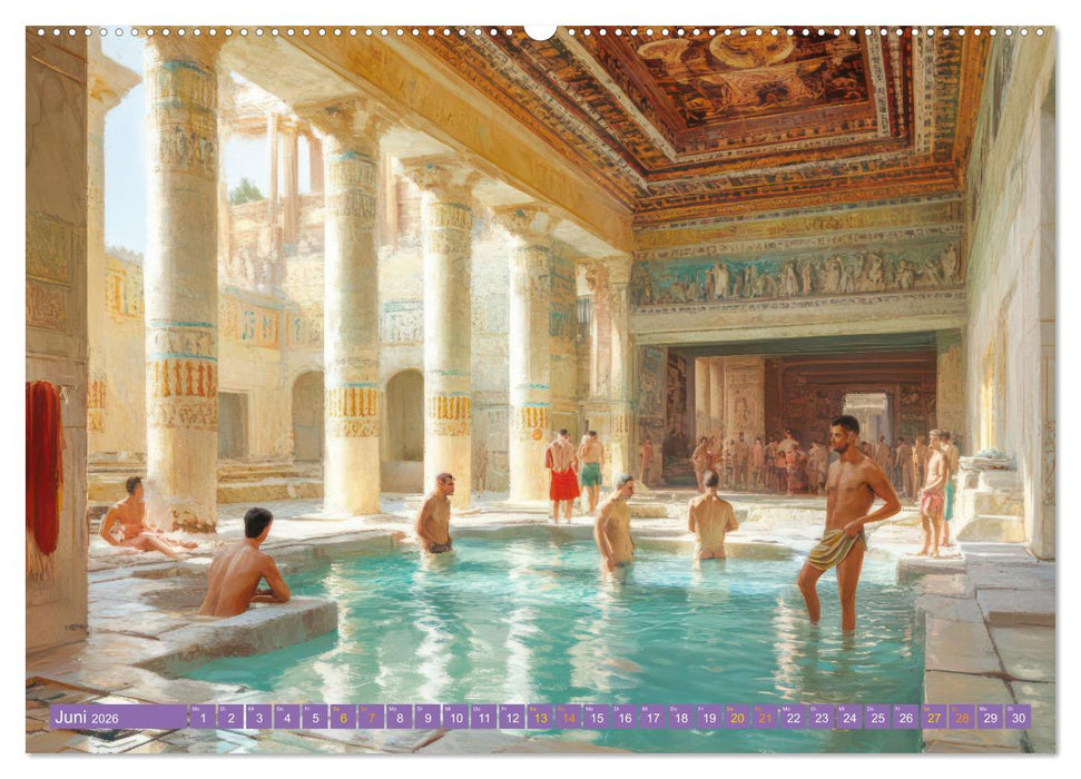 Die Römer - Kämpfe und Alltag (CALVENDO Premium Wandkalender 2026)