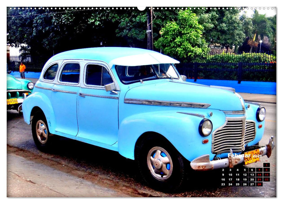 Chevy 1940-1941 - Mit 80 plus unterwegs in Kuba (CALVENDO Premium Wandkalender 2026)