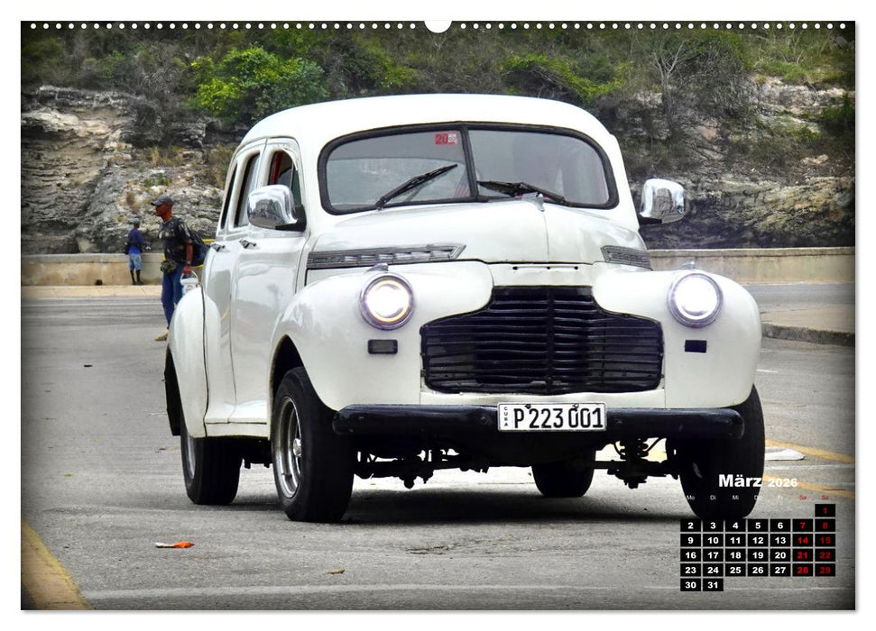 Chevy 1940-1941 - Mit 80 plus unterwegs in Kuba (CALVENDO Premium Wandkalender 2026)