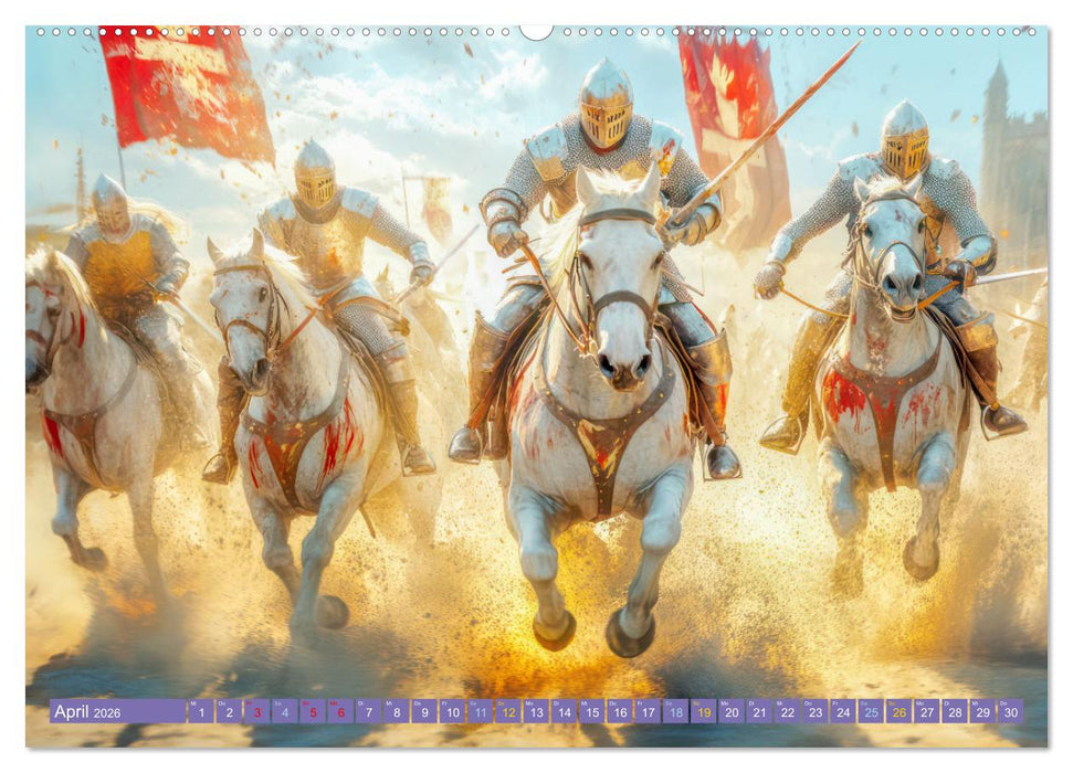 Mittelalter - Ein Blick in diese Zeit (CALVENDO Wandkalender 2026)