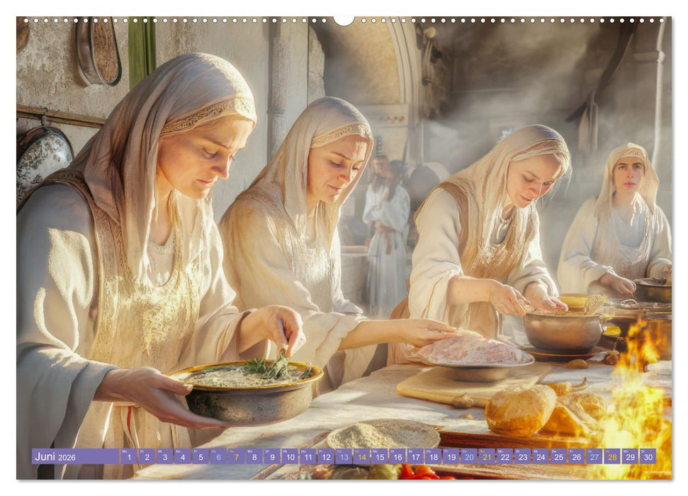 Mittelalter - Ein Blick in diese Zeit (CALVENDO Wandkalender 2026)