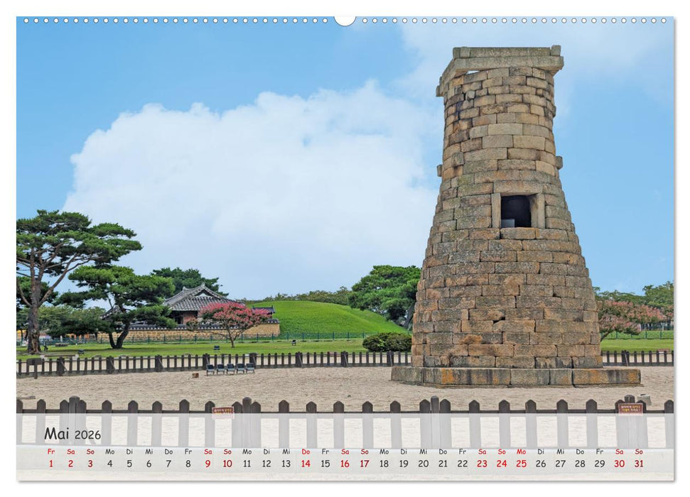 Zauberhaftes Südkorea Landschaften, Städte und Kultur (CALVENDO Premium Wandkalender 2026)
