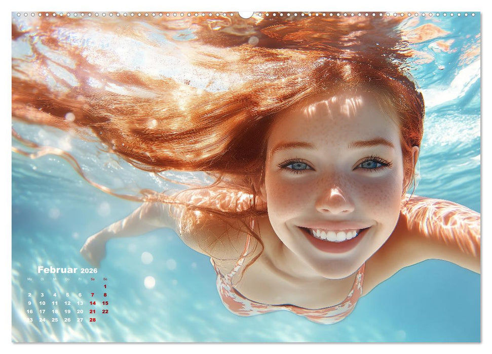 Endlich Strandurlaub (CALVENDO Premium Wandkalender 2026)