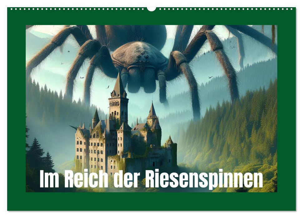 Im Reich der Riesenspinnen (CALVENDO Wandkalender 2026)
