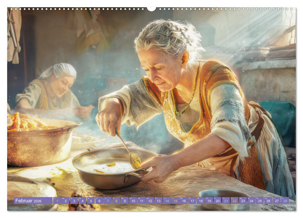 Mittelalter - Ein Blick in diese Zeit (CALVENDO Premium Wandkalender 2026)