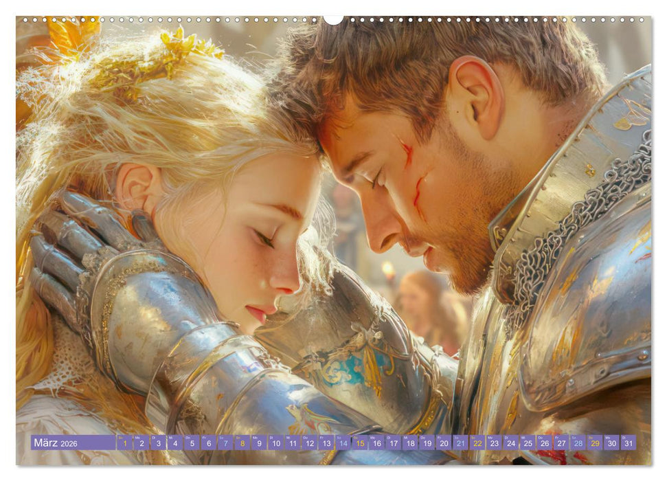 Mittelalter - Ein Blick in diese Zeit (CALVENDO Premium Wandkalender 2026)