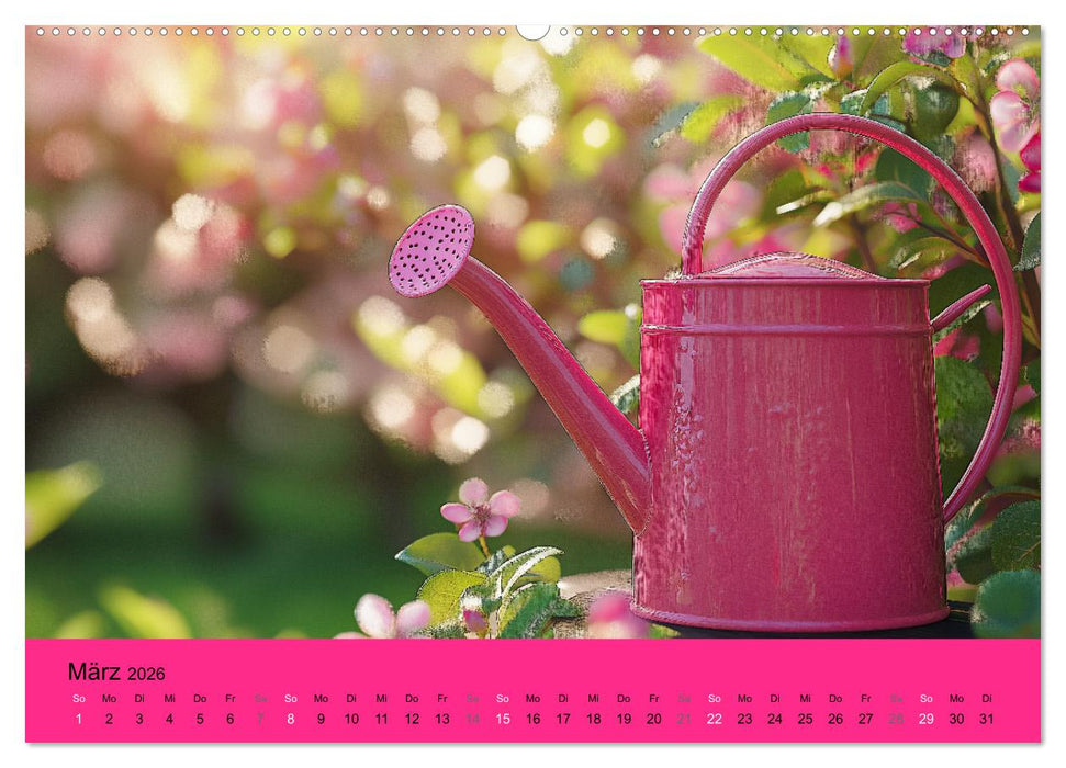Kalender in PINK (CALVENDO Premium Wandkalender 2026)