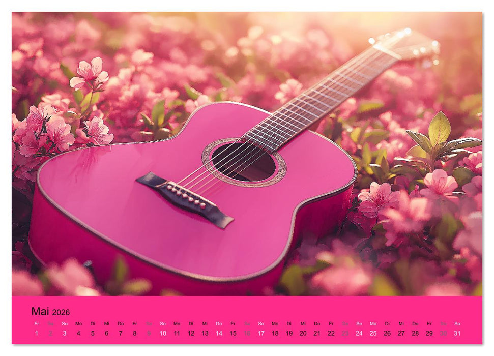 Kalender in PINK (CALVENDO Premium Wandkalender 2026)