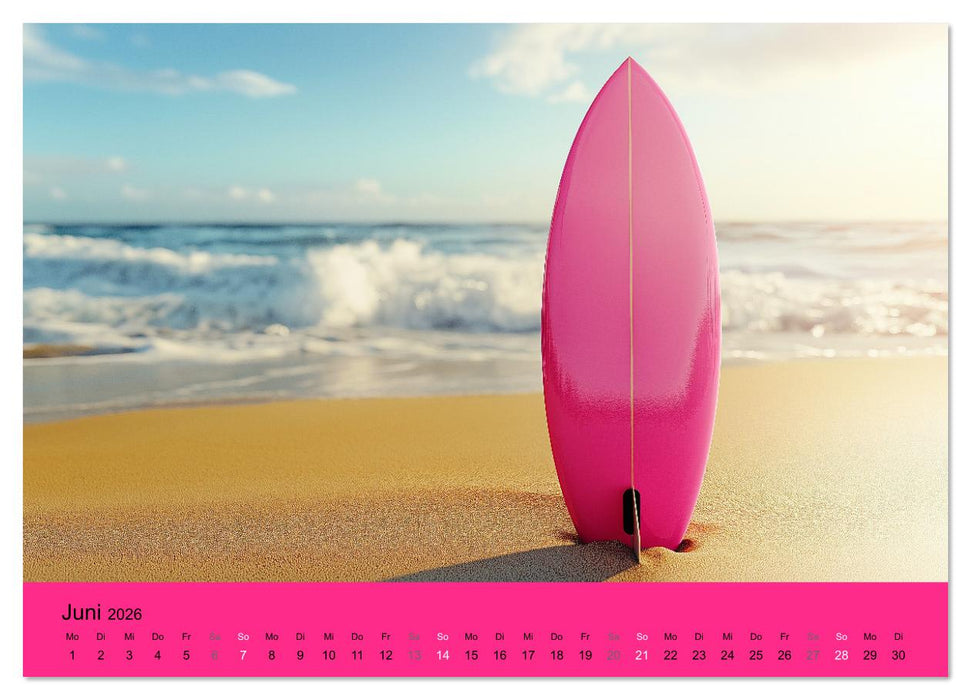 Kalender in PINK (CALVENDO Premium Wandkalender 2026)