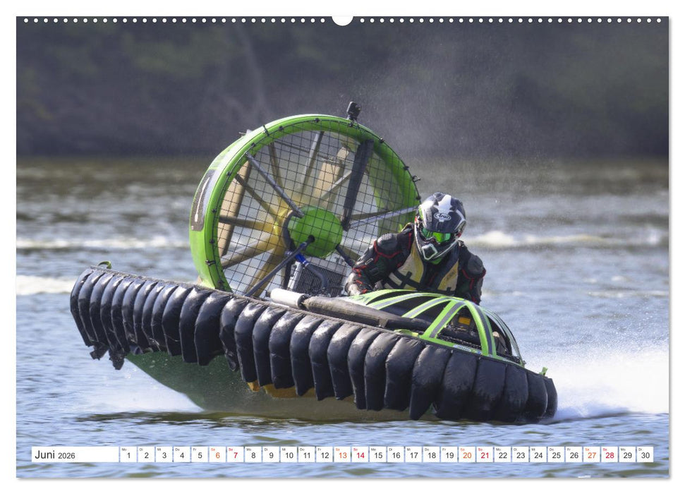 Hovercraft Formel 1 Weltmeisterschaft (CALVENDO Wandkalender 2026)