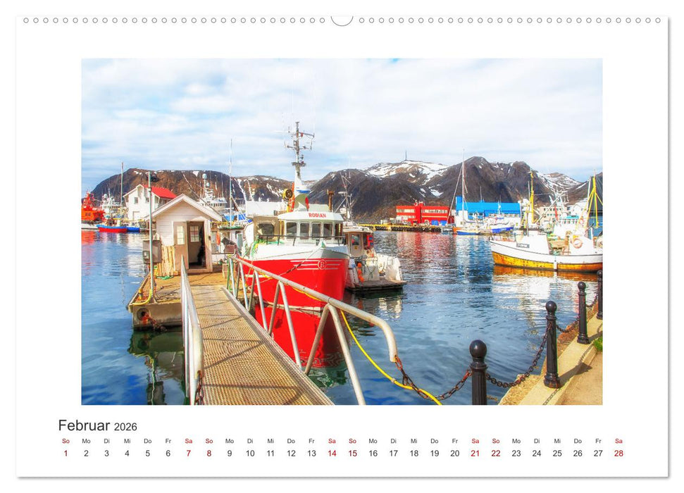 Norwegens Küstenstädte (CALVENDO Premium Wandkalender 2026)