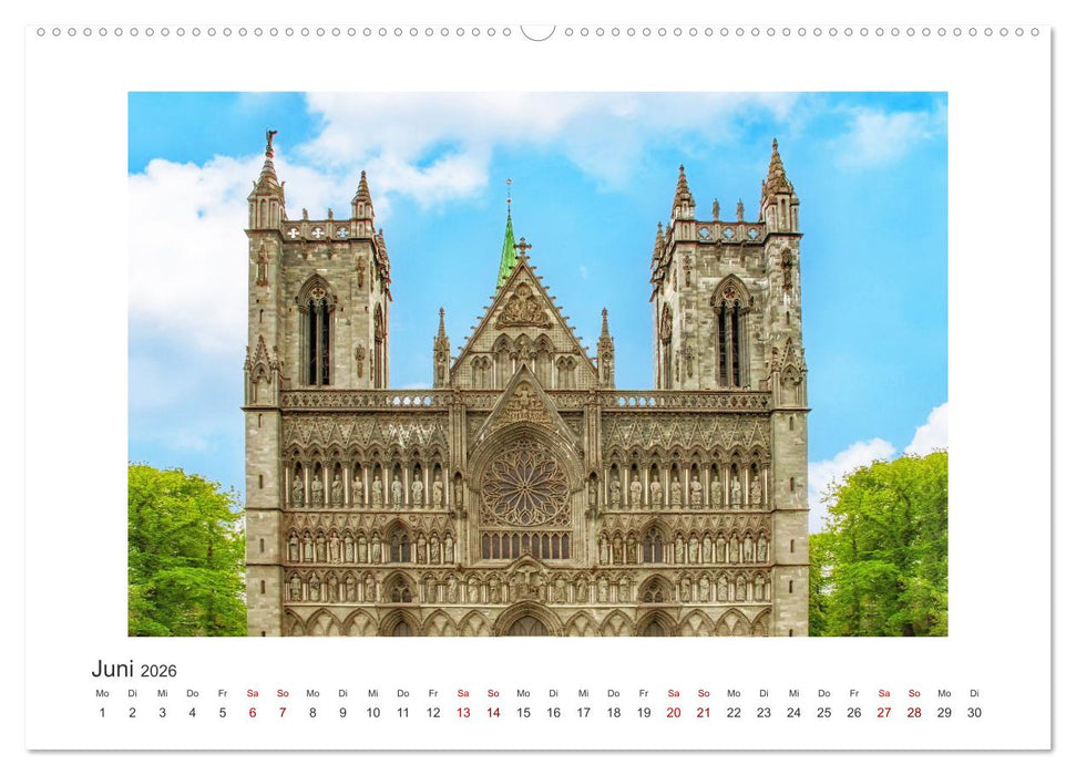 Norwegens Küstenstädte (CALVENDO Premium Wandkalender 2026)