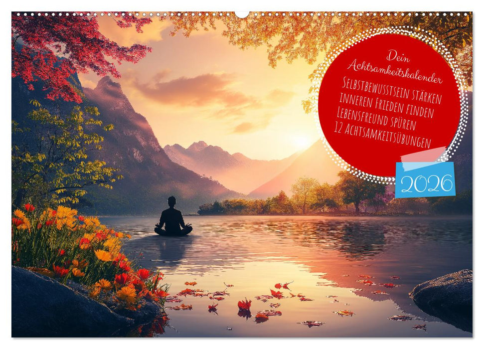 Dein Achtsamkeitskalender (CALVENDO Wandkalender 2026)