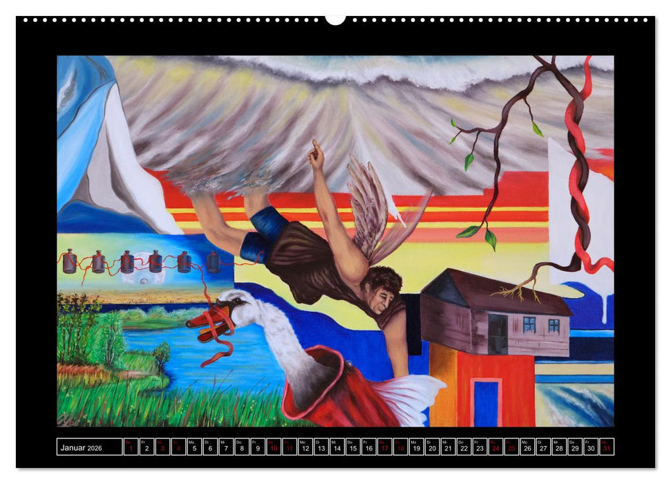 Surreale Parallelwelt (CALVENDO Wandkalender 2026)