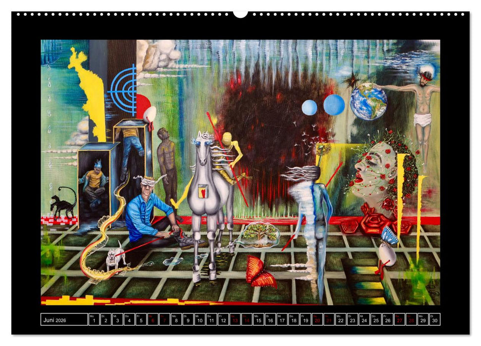 Surreale Parallelwelt (CALVENDO Wandkalender 2026)