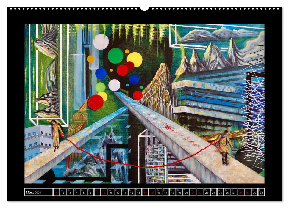 Surreale Parallelwelt (CALVENDO Premium Wandkalender 2026)