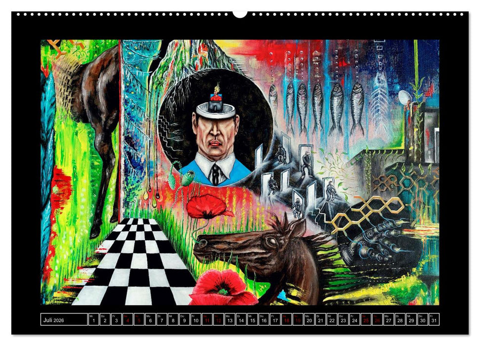 Surreale Parallelwelt (CALVENDO Premium Wandkalender 2026)