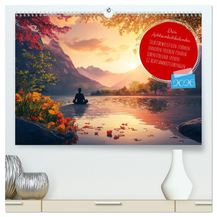 Dein Achtsamkeitskalender (CALVENDO Premium Wandkalender 2026)