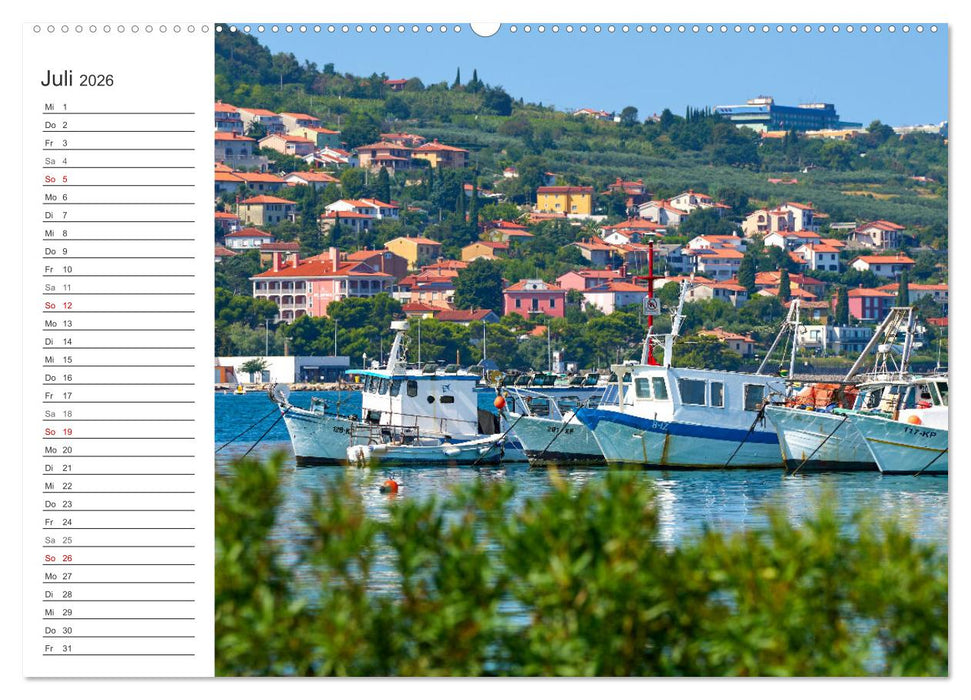 Koper - Slowenien Kalender (CALVENDO Premium Wandkalender 2026)